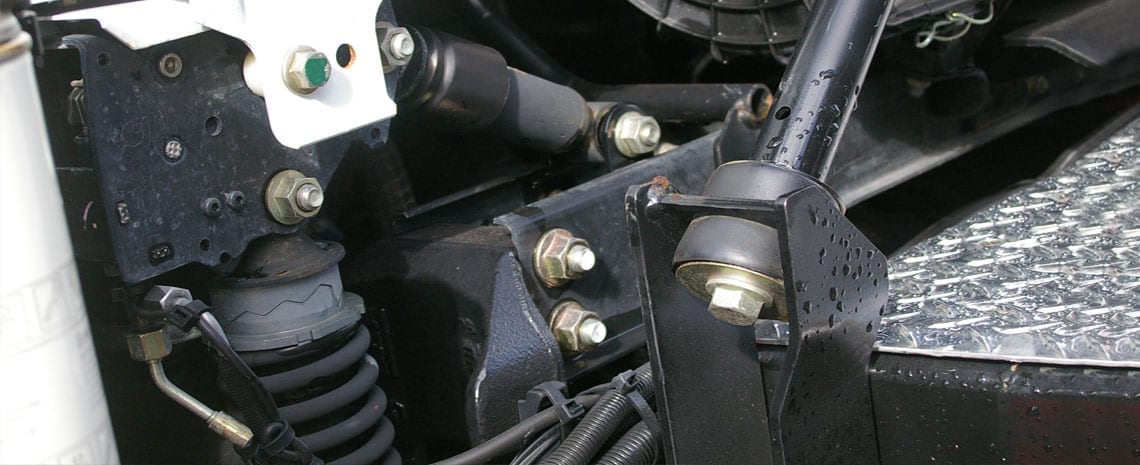 Cab suspension